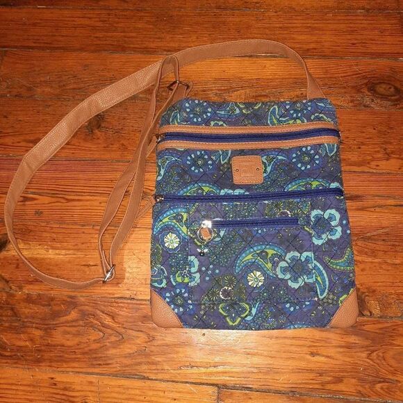 Stone Mountain Paisley Crossbody Bag - Picture 1 of 9